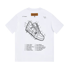 LV Kaos Oversize Original - Kualitas Terbaik, Unisex, COD'-L-9502