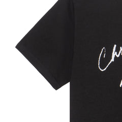 Kaos Pendek DIOR dengan Motif Gambar/Cetak, Cocok untuk Pria dan Wanita -D-04