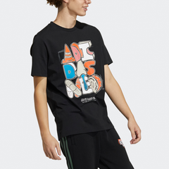 adidas Kaos Logo Seri Huruf, Unisex, COD '" AD-36