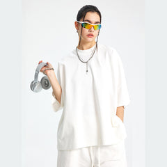 Kaos polos super oversized, bisa dipakai pria dan wanita, bayar di tempat (COD).