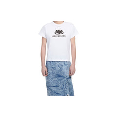 Kaos Pendek Balenciaga dengan Motif Gambar/Cetak, Cocok untuk Pria dan Wanita -BL-20