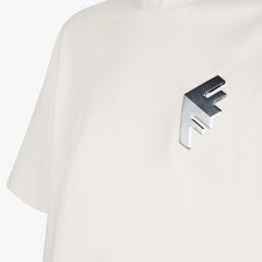 Kaos Pendek FENDI dengan Motif Gambar/Cetak, Cocok untuk Pria dan WanitaF-15