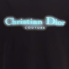 Kaos Pendek DIOR dengan Motif Gambar/Cetak, Cocok untuk Pria dan Wanita -D-09