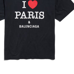 Kaos Pendek Balenciaga dengan Motif Gambar/Cetak, Cocok untuk Pria dan Wanita -BL-03