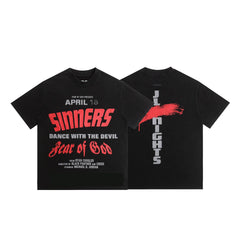 ESSENTIALS FEAR OF GOD Kaos lengan pendek original merek streetwear fashion dengan model super oversized (sangat longgar).FG-9711