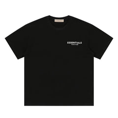 ESSENTIALS FEAR OF GOD Kaos lengan pendek original merek streetwear fashion dengan model super oversized (sangat longgar).FG-9704