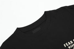 ESSENTIALS FEAR OF GOD Kaos lengan pendek original merek streetwear fashion dengan model super oversized (sangat longgar).FG-9701