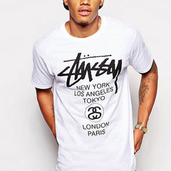 STUSSY Kaos Oversize Original - Kualitas Terbaik, Unisex, COD'-S-94