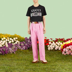 GUCCI Kaos Oversize Original - Kualitas Terbaik, Unisex, COD '" G-43