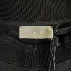 Kaos Pendek DIOR dengan Motif Gambar/Cetak, Cocok untuk Pria dan Wanita -D-14