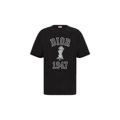 Kaos Pendek DIOR dengan Motif Gambar/Cetak, Cocok untuk Pria dan Wanita -D-03