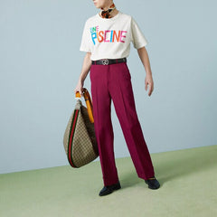 GUCCI Kaos Oversize Original - Kualitas Terbaik, Unisex, COD G-105