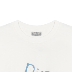 Kaos Pendek DIOR dengan Motif Gambar/Cetak, Cocok untuk Pria dan Wanita -D-01