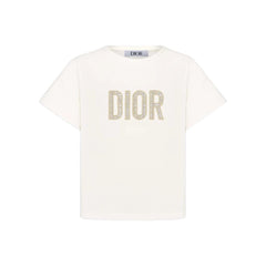 Kaos Pendek DIOR dengan Motif Gambar/Cetak, Cocok untuk Pria dan Wanita -D-10
