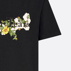 Kaos Pendek DIOR dengan Motif Gambar/Cetak, Cocok untuk Pria dan Wanita -D-11