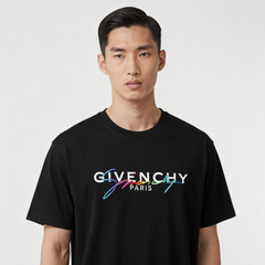 Kaos Givenchy Bermotif, Unisex -J-04