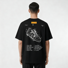 LV Kaos Oversize Original - Kualitas Terbaik, Unisex, COD'-L-9501
