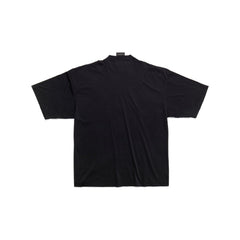 Kaos Pendek Balenciaga dengan Motif Gambar/Cetak, Cocok untuk Pria dan Wanita -BL-45