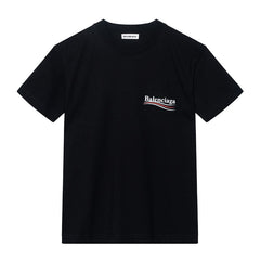 Kaos Pendek Balenciaga dengan Motif Gambar/Cetak, Cocok untuk Pria dan Wanita -BL-15