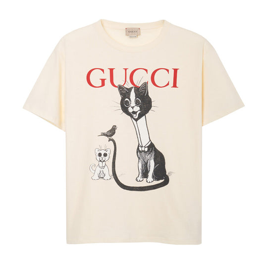 GUCCI Kaos Oversize Original - Kualitas Terbaik, Unisex, COD     '"  G-36