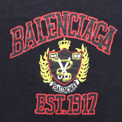 Kaos Pendek Balenciaga dengan Motif Gambar/Cetak, Cocok untuk Pria dan Wanita -BL-22