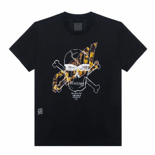 Kaos Givenchy Bermotif, Unisex -J-27