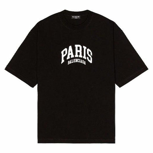 Kaos Pendek Balenciaga dengan Motif Gambar/Cetak, Cocok untuk Pria dan Wanita -BL-34