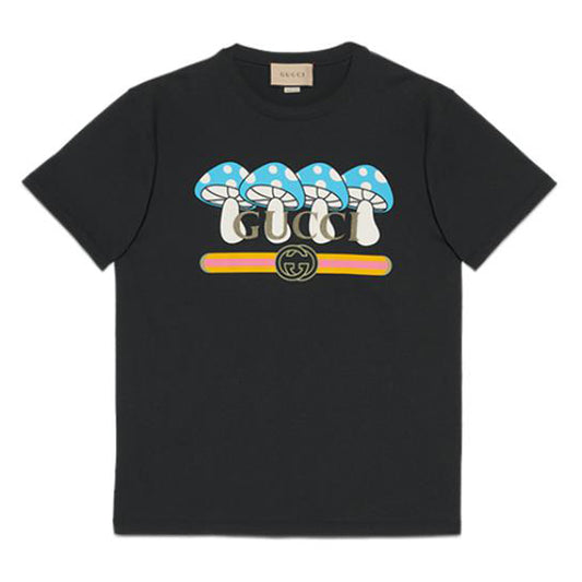 GUCCI Kaos Oversize Original-Kualitas Terbaik, Unisex, COD   G-95