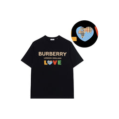 Burberry Kaos Logo Seri Huruf, Unisex, COD '"B-46