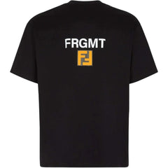 Kaos Pendek FENDI dengan Motif Gambar/Cetak, Cocok untuk Pria dan WanitaF-02