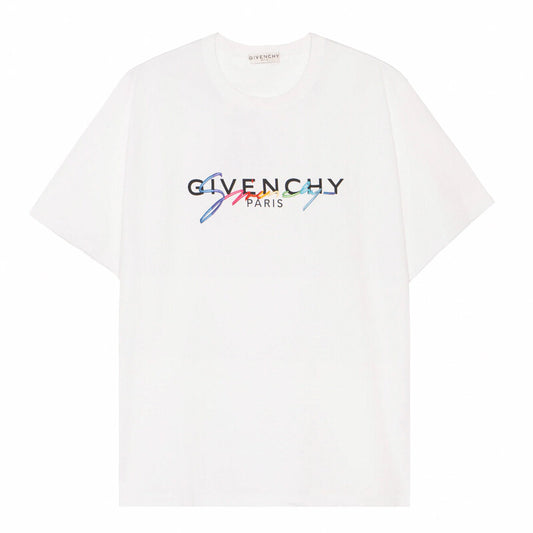 Kaos Givenchy Bermotif, Unisex -J-32