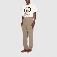GUCCI Kaos Oversize Original - Kualitas Terbaik, Unisex, COD   G-104