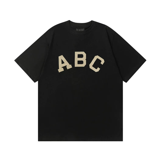 ESSENTIALS FEAR OF GOD Kaos lengan pendek original merek streetwear fashion dengan model super oversized (sangat longgar).FG-9702