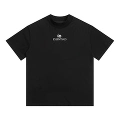 ESSENTIALS FEAR OF GOD Kaos lengan pendek original merek streetwear fashion dengan model super oversized (sangat longgar).FG-9709
