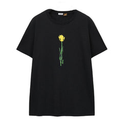 Kaos Pendek LOEWE dengan Motif Gambar/Cetak, Cocok untuk Pria dan Wanita -LE-23