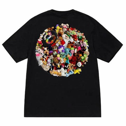 STUSSY Kaos Oversize Original - Kualitas Terbaik, Unisex, COD'-S-10