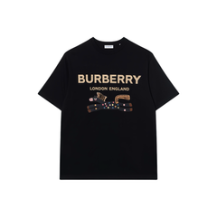 Burberry Kaos Logo Seri Huruf, Unisex, COD '"B-63