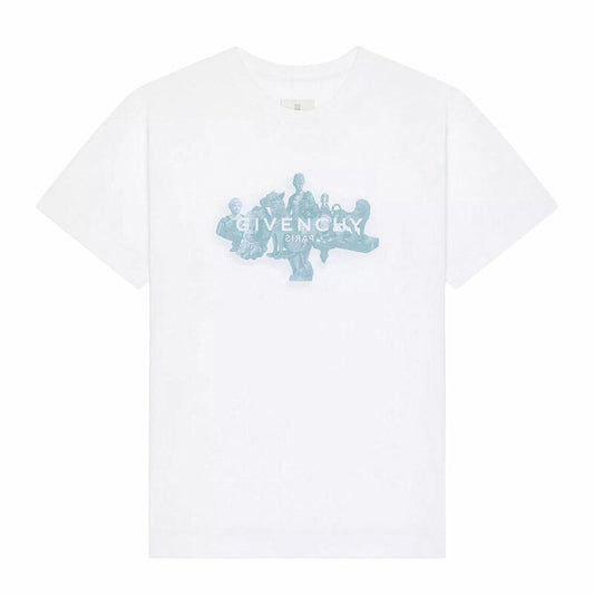 Kaos Givenchy Bermotif, Unisex -J-07
