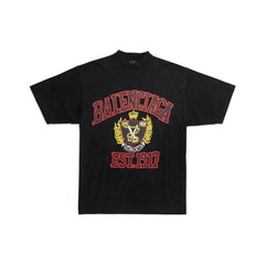 Kaos Pendek Balenciaga dengan Motif Gambar/Cetak, Cocok untuk Pria dan Wanita -BL-14
