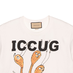 GUCCI Kaos Oversize Original - Kualitas Terbaik, Unisex, COD   G-112