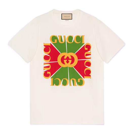 GUCCI Kaos Oversize Original - Kualitas Terbaik, Unisex, COD   G-68
