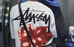 STUSSY Kaos Oversize Original - Kualitas Terbaik, Unisex, COD'-S-46