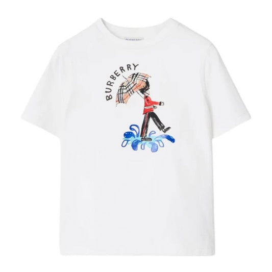 Burberry Kaos Logo Seri Huruf, Unisex, COD '"B-66