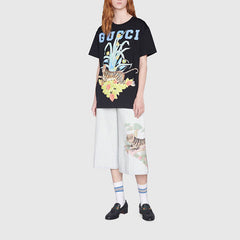 GUCCI Kaos Oversize Original - Kualitas Terbaik, Unisex, COD    G-78